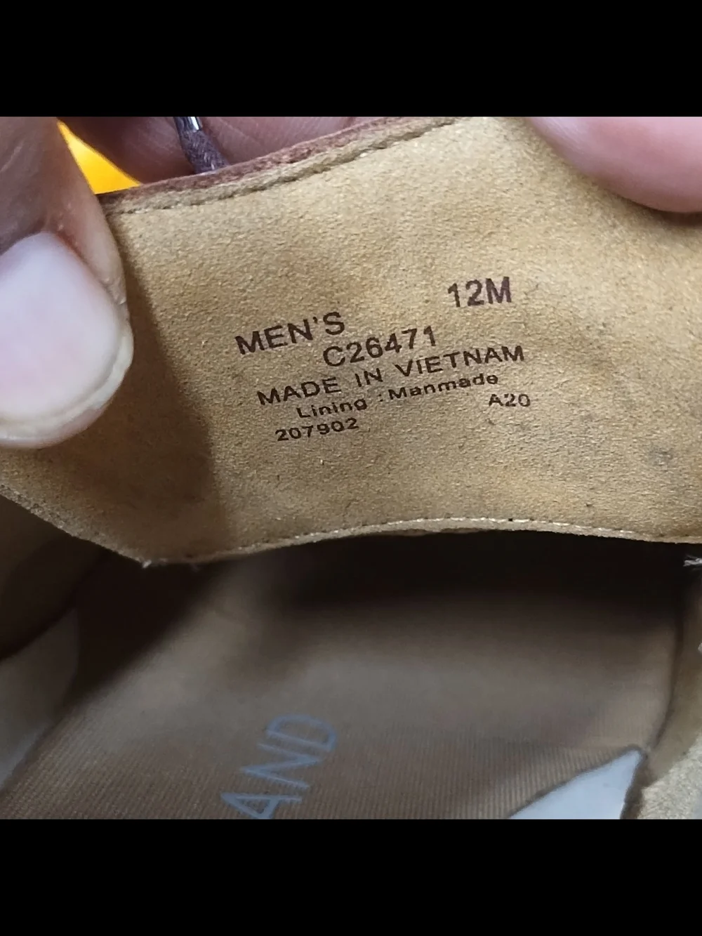 Cole Haan  Brown Leather Lace-Up Slip-On Loafer